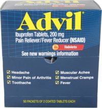 2CT ADVIL TABS(BOX OF 50-2CT)