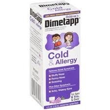 DIMETAPP CHILDS 4 OZ CLD/ALLGY