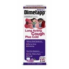 DIMETAPP DM 4OZ CGH/CLD ELIXIR