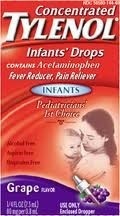 TYLENOL INFANT DROPS GRAPE 1 OZ