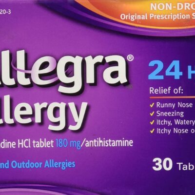 Allegra Allergy 24 Hour, 30 CT (Pack of 1)