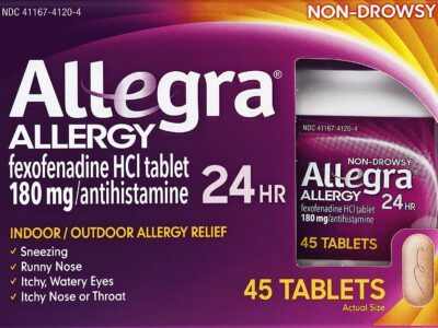 Allegra 24 Hour Capsule, 45 ct