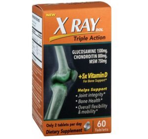 X RAY Triple Action, +5x Vitamin D, 60 Tablets