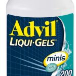 Advil Liqui-Gels minis Pain Reliever and Fever Reducer, Pain Medicine for Adults with Ibuprofen 200mg for Pain Relief - 200 Liquid Filled Capsules