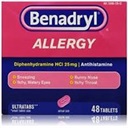 BENADRYL ULTRATAB TAB 48'S