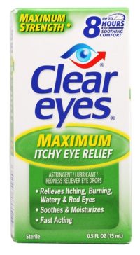 CLEAR EYE MAX ITCHY EYE RELIEF 1/2OZ