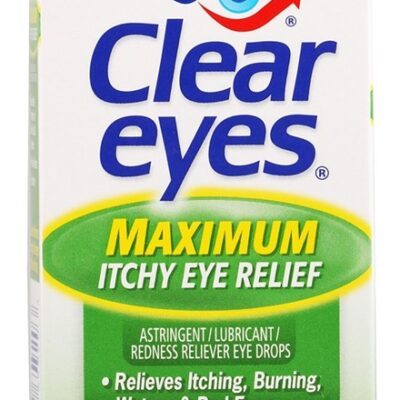 CLEAR EYE MAX ITCHY EYE RELIEF 1/2OZ