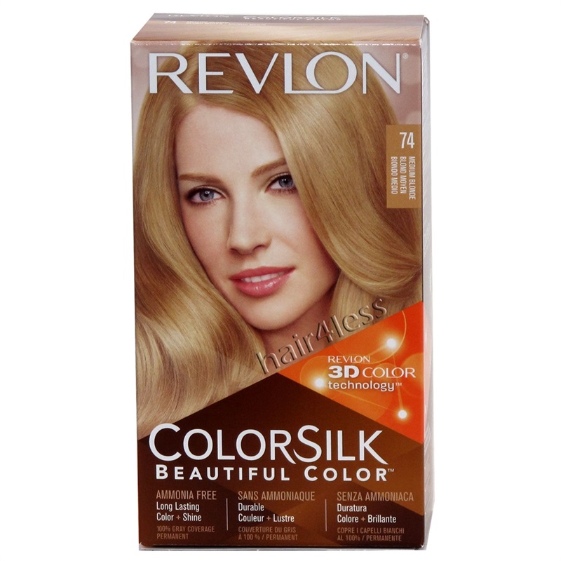 COLORSILK 74 MED BLONDE KIT