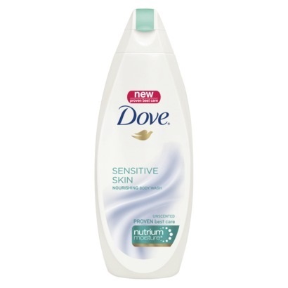 DOVE 24 OZ B/W SENS SKIN