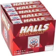 HALLS STK 9'S 20/BX CHERRY