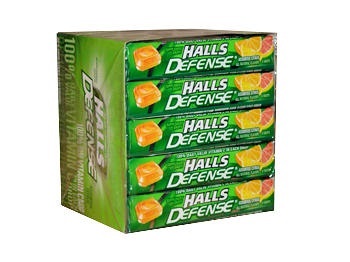 HALLS STK 9'S 20/BX DEFNS-VIT C