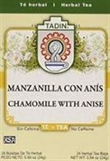 HERBACIL TE DE MANZANILLA Y ANIS 25-BAGS .88 OZ