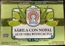 HERBACIL TE DE SABILA Y NOPAL 25-BAGS .88 Z