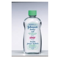 JJ BABY OIL 14 OZ ALOE/VIT-E