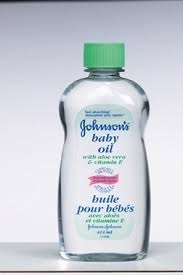 JJ BABY OIL 14 OZ ALOE/VIT-E
