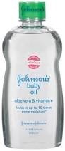 JJ BABY OIL 20 OZ ALOE/VIT-E