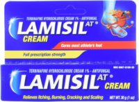 Lamisil Athelete's Foot Antifungal Cream, Full Prescription Strength for Itching, Burning, Cracking, and Scaling, 1 ounce (Pack of 2)