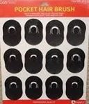POCKET HAIR COMB DISPLAY 12'S
