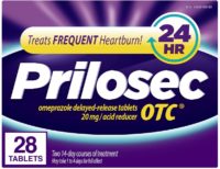 Prilosec OTC Frequent Heartburn Medicine and Acid Reducer Tablets, 28 Count