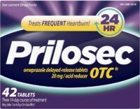 Prilosec Heartburn Relief 42 Tablets 20mg