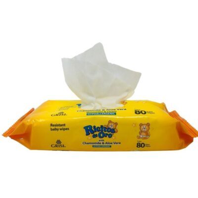 RICITOS DE ORO BABY WIPES 80-CT