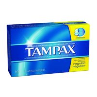 TAMPAX 10'S REGULAR FLUSHABLE