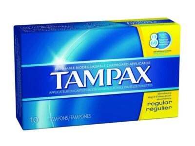 TAMPAX 10'S REGULAR FLUSHABLE
