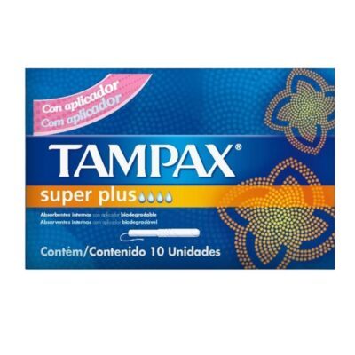 TAMPAX 10'S SUPER-PLUS FLUSHA