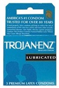 TROJAN 3'S ENZ LUBRICATED