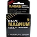 TROJAN 3'S MAGNUM LUBRICATED