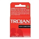 TROJAN 3'S NON LUBRICATED