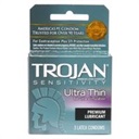 TROJAN 3'S ULTRA THIN LUBRCT