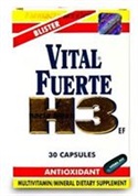 VITAL FUERTE H 3 CAPSULES 30-CT