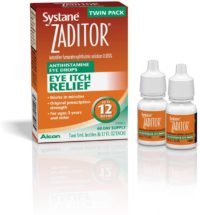 Zaditor Antihistamine Eye Drops, Twin Pack, 5-mL Each