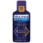 Mucinex FAST-MAX - Adult Liquid - Night Shift Cold & Flu 6/6 oz. 1 ea (Pack of 3)