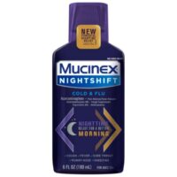 Mucinex FAST-MAX - Adult Liquid - Night Shift Cold & Flu 6/6 oz. 1 ea (Pack of 3)