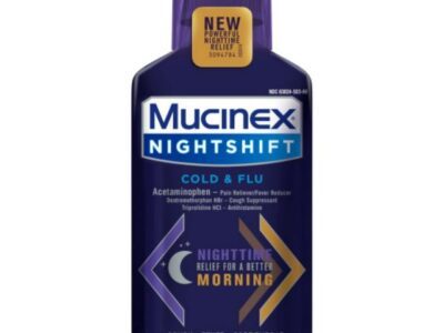 Mucinex FAST-MAX - Adult Liquid - Night Shift Cold & Flu 6/6 oz. 1 ea (Pack of 3)