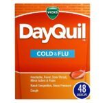 Vicks DayQuil Daytime Cold, Cough & Flu Medicine, 48 Liquicaps