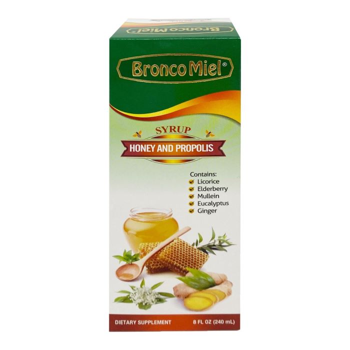 BroncoMiel Syrup 8 Oz - Jarabe Con Miel - SGI Buy Direct