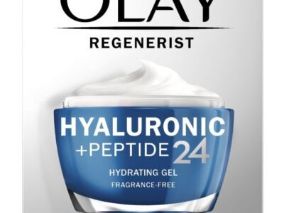 Olay Regenerist Hyaluronic + Peptide 24 Gel Face Moisturizer, 1.7 Oz
