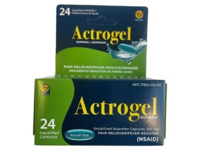 Actrogel Ibuprofen 200mg 24 capsules