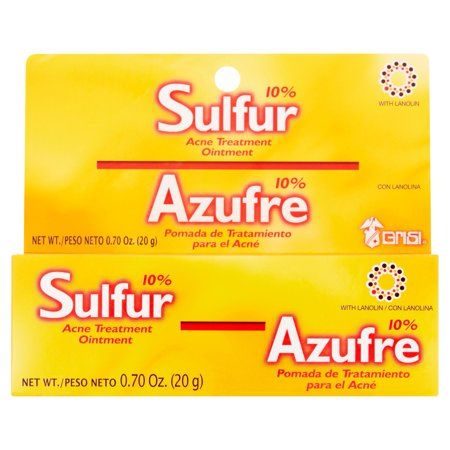 Grisi Sulfur Acne Treatment Ointment 0.7 Oz - SGI Buy Direct