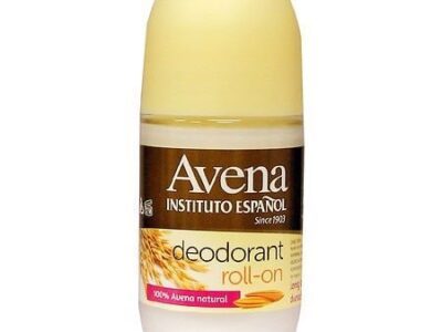 Avena Roll-on Deodorant 100% Natural Oat Unisex Long-Lasting 2.5 Fl Oz. Bottle