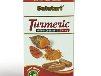 SALUTARI Turmeric Supplement Capsules – 1510 Mg – 30 Capsules