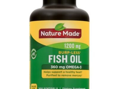 Nature Made Fish Oil Supplement Vitamin | 1200 Mg | 200 Soft Gels