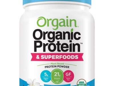 Orgain Organic Vegan Protein & Superfoods Organic Plant Based Powder - Vanilla - 18oz