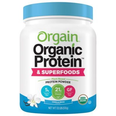 Orgain Organic Vegan Protein & Superfoods Organic Plant Based Powder - Vanilla - 18oz