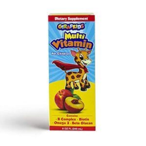 GIRAFKIDS Multivitamin Syrup for Children – 8Oz