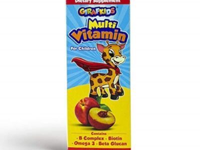 GIRAFKIDS Multivitamin Syrup for Children – 8Oz
