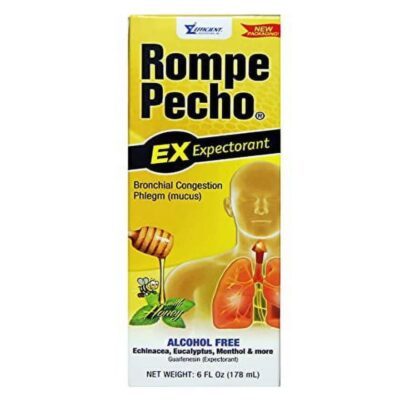 Rompe Pecho EX, Expectorant, sugar-free, Adults & Children, 6 fl Oz (178 ml)